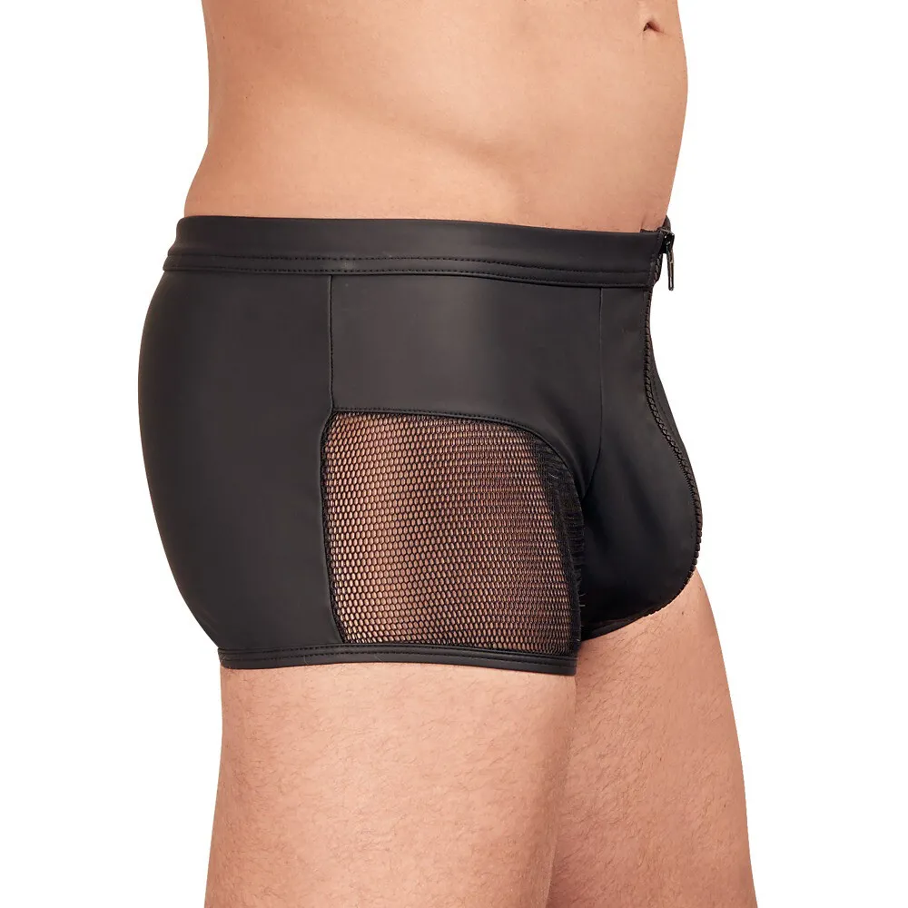 NEK Matte Look Pants With Zip Opening Black - Image 2