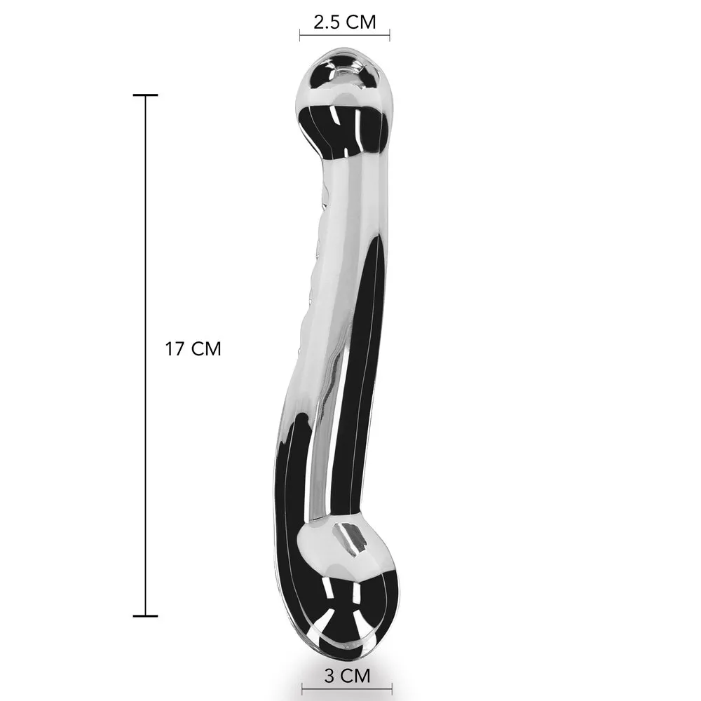 Playhouse 7 Inch Pleasure Steel Dildo - Image 3