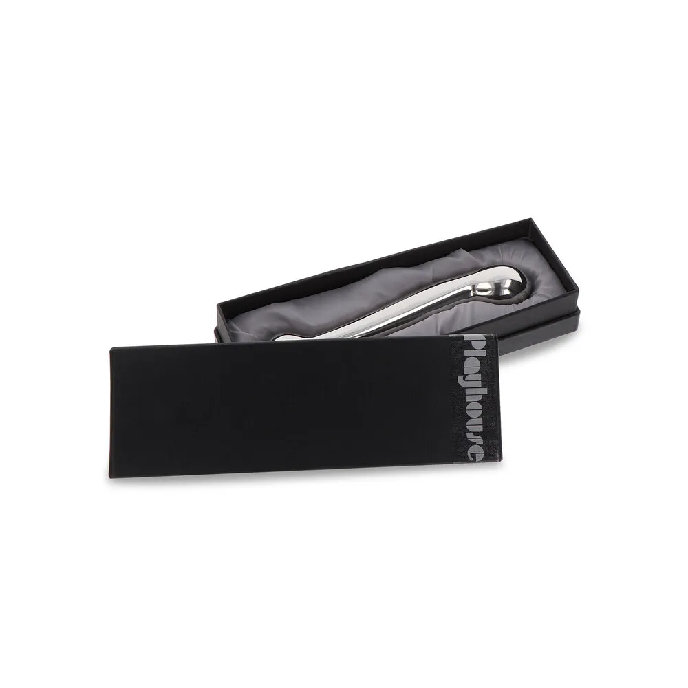 Playhouse 7 Inch Pleasure Steel Dildo - Image 4
