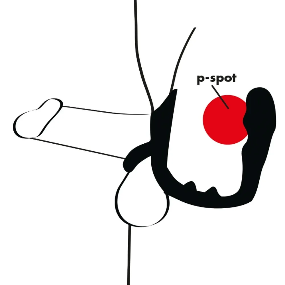 Black Velvets Cock Ring And Anal Plug - Image 2