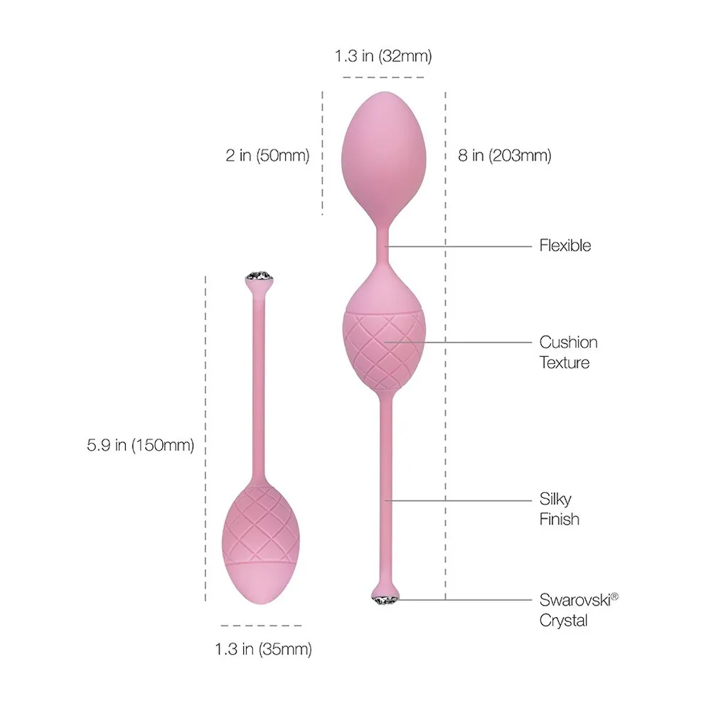 Pillow Talk Frisky Pleasure Balls - Image 4