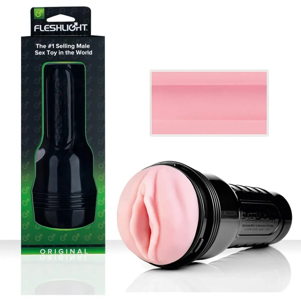Fleshlight Pink Vagina Masturbator - Image 3