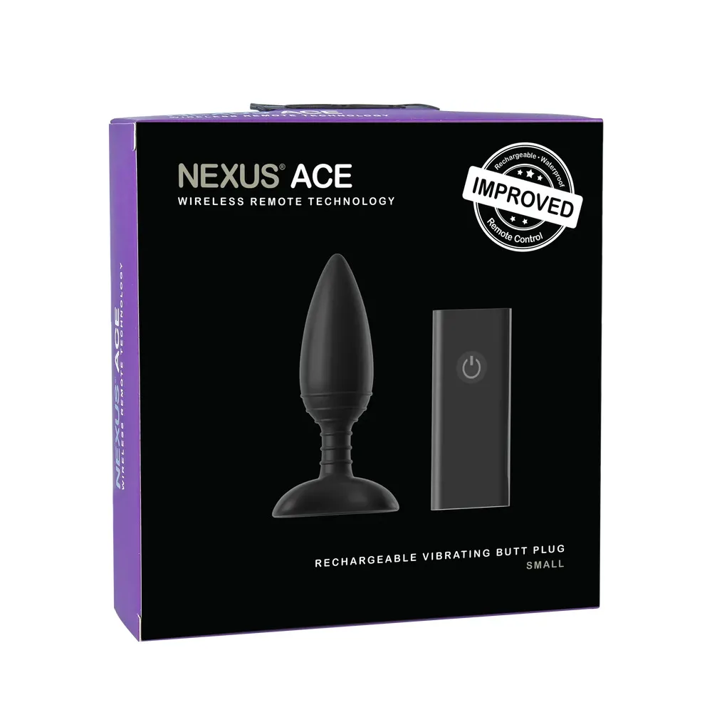 Nexus Ace Rechargeable Vibrating Butt Plug Small - Image 4