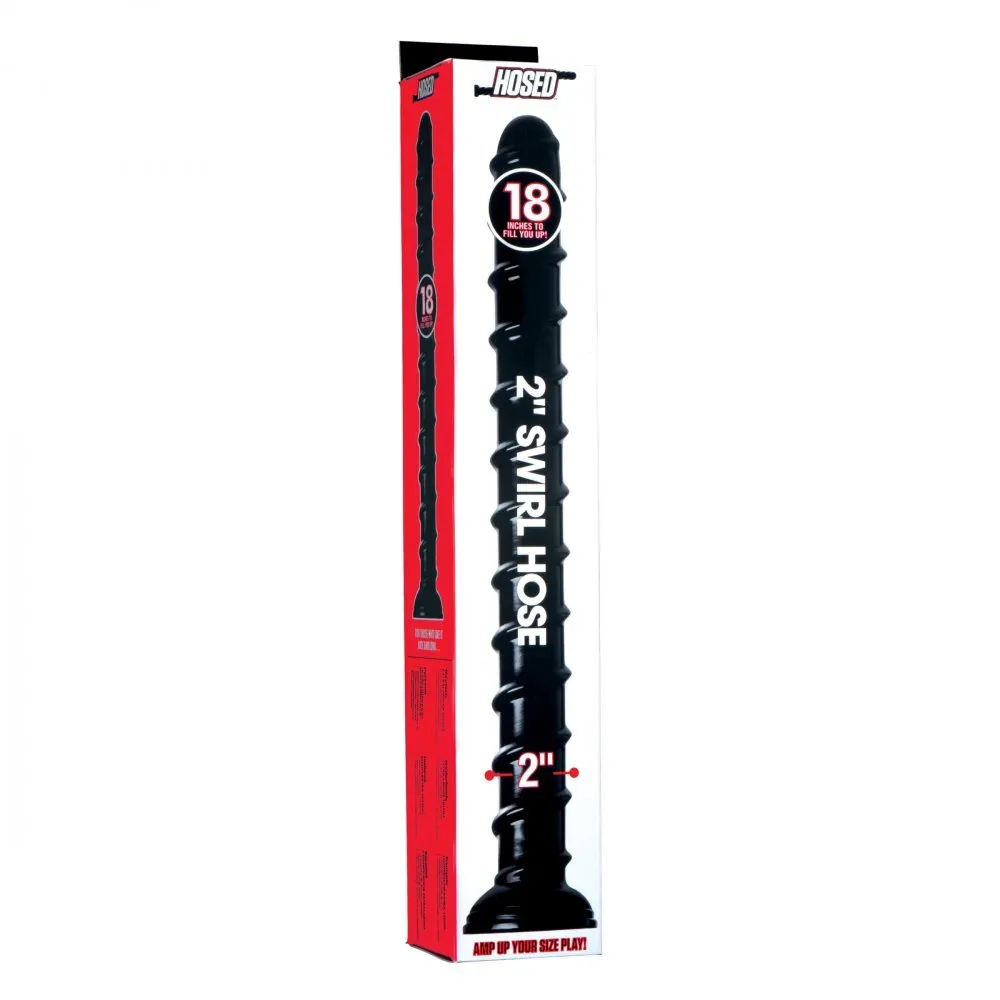 XR Hosed 18 Inch Swirl Thick Anal Snake Dildo - Image 4