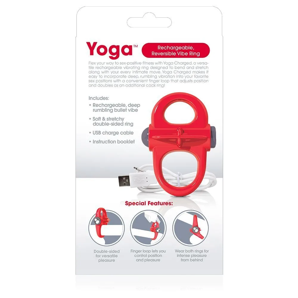 Screaming O Yoga Rechargeable Reversible Cock Ring - Image 3