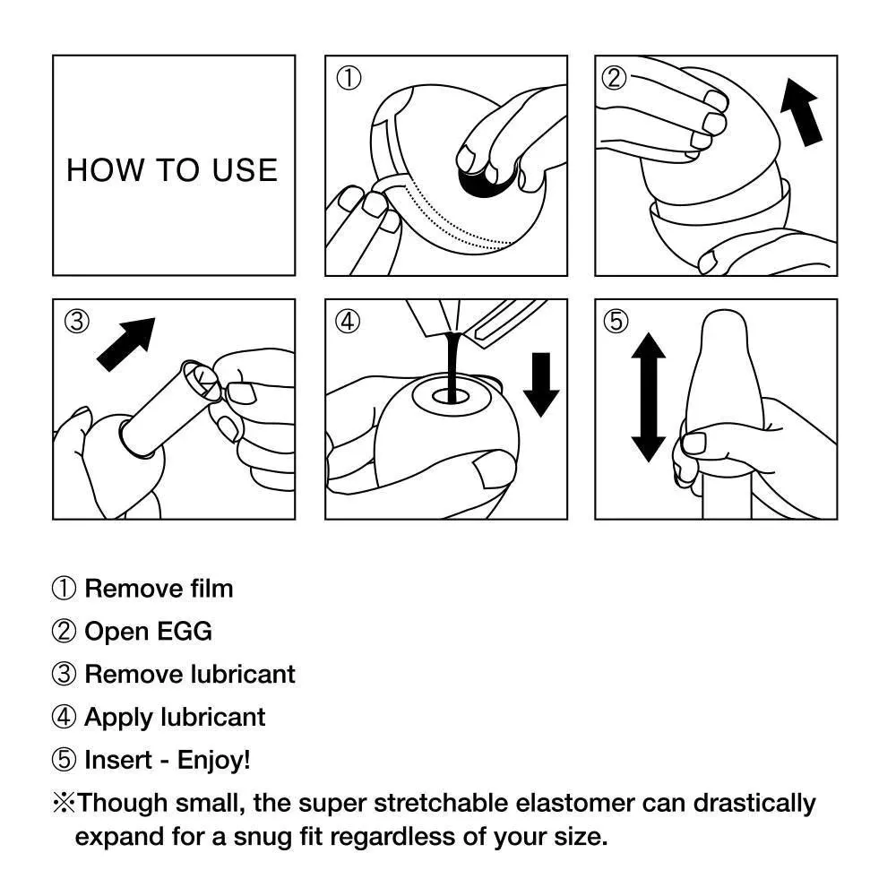 Tenga Crater Egg Masturbator - Image 4