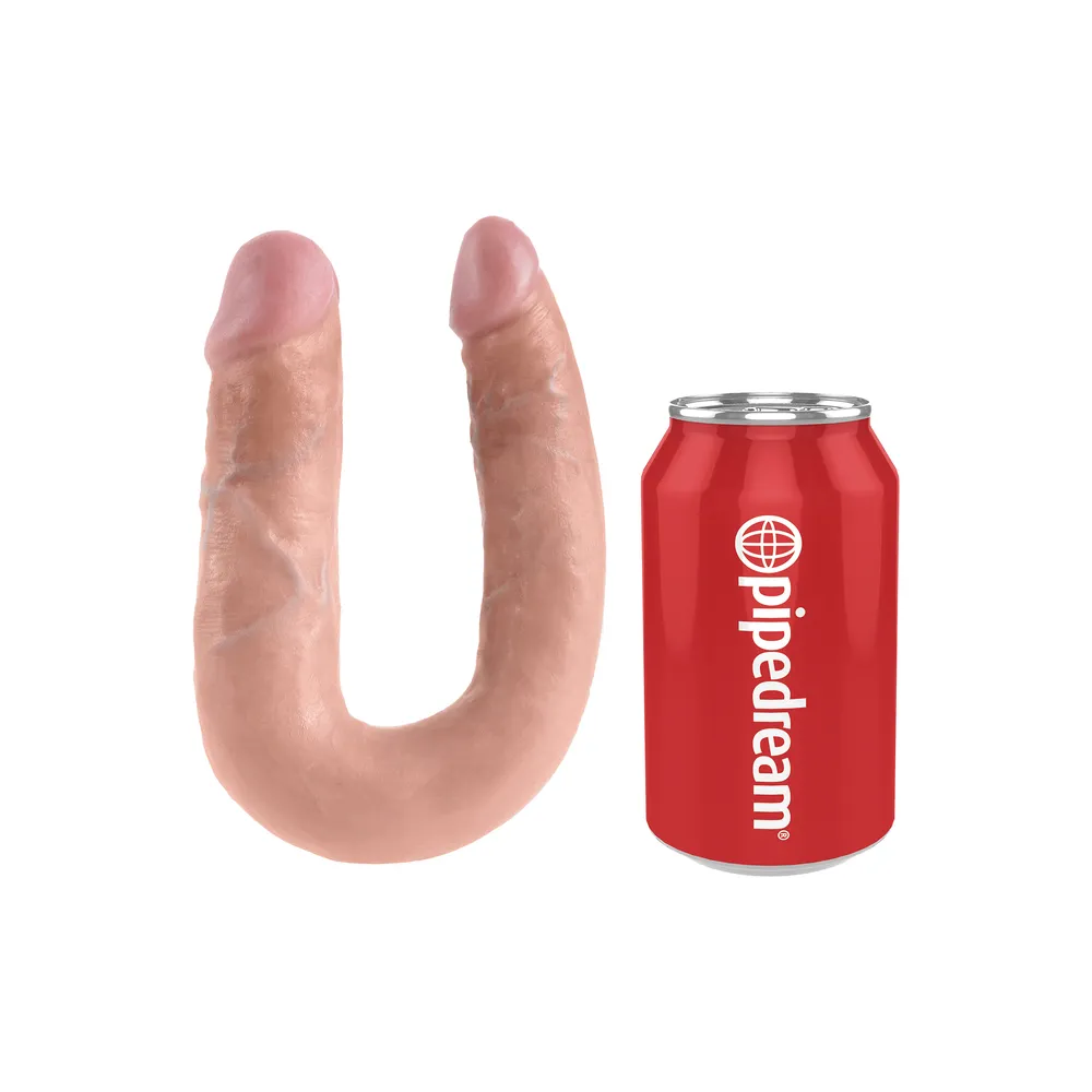 King Cock Medium Double Trouble Flesh Dildo - Image 3