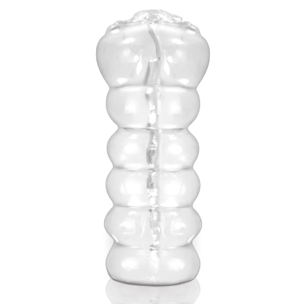 Pipedream Extreme Clear Leader Snatch Masturbator - Image 2