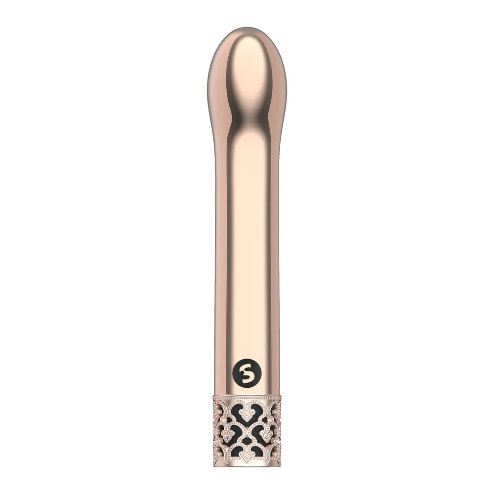 Royal Gems Jewel Rechargeable G Spot Bullet Rose Gold - Image 2