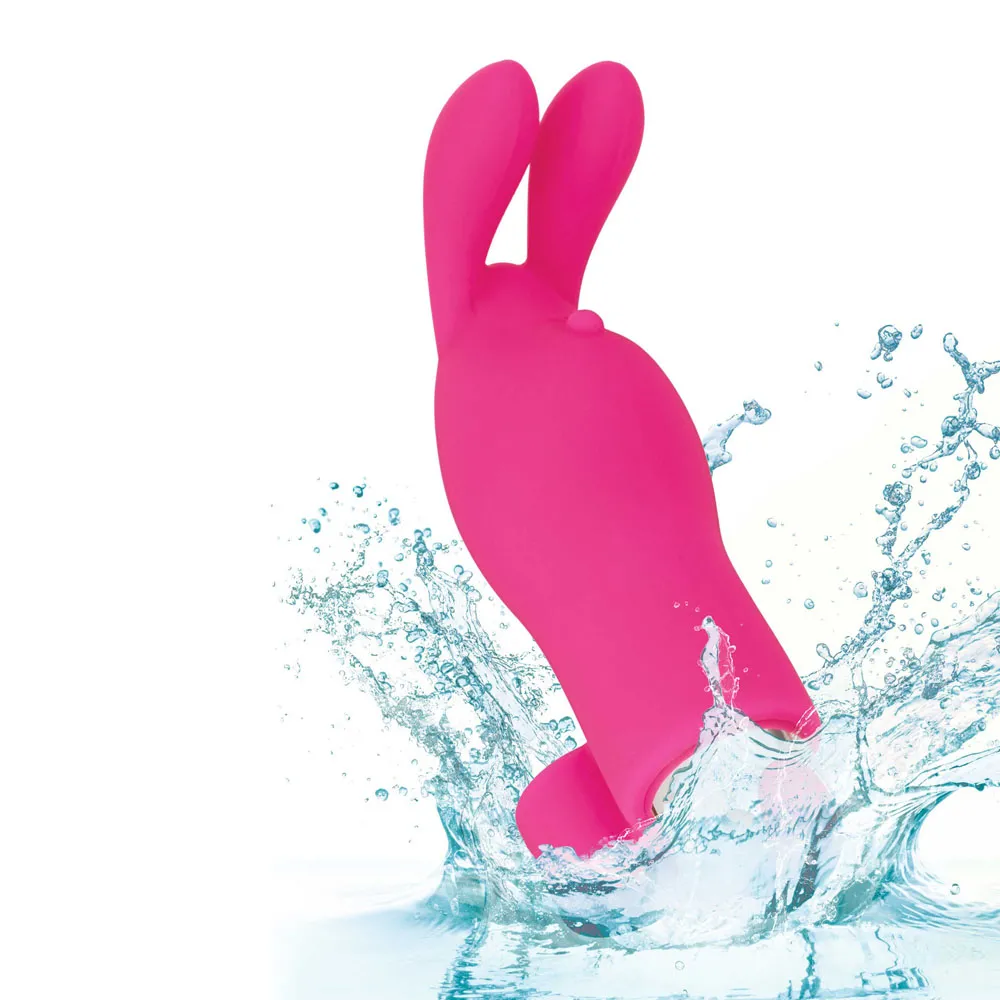 Intimate Play Pink Rechargeable Bunny Finger Vibrator - Image 3