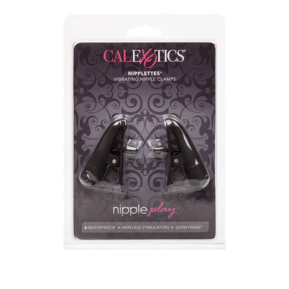 Nipplettes Vibrating Black Nipple Clamps - Image 4