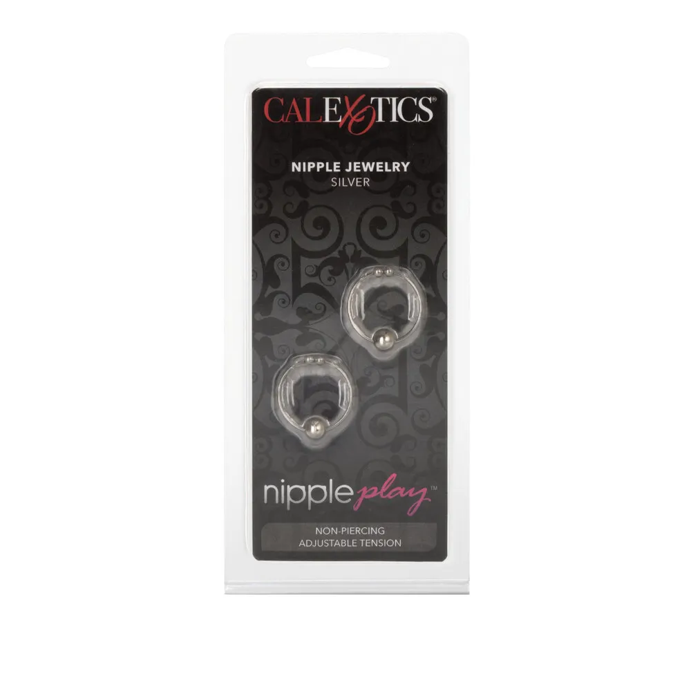 Nipple Play Non Piercing Nipple Jewellery Silver - Image 2