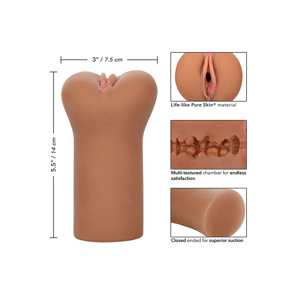 Boundless Vulva Masturbator Flesh Brown - Image 4