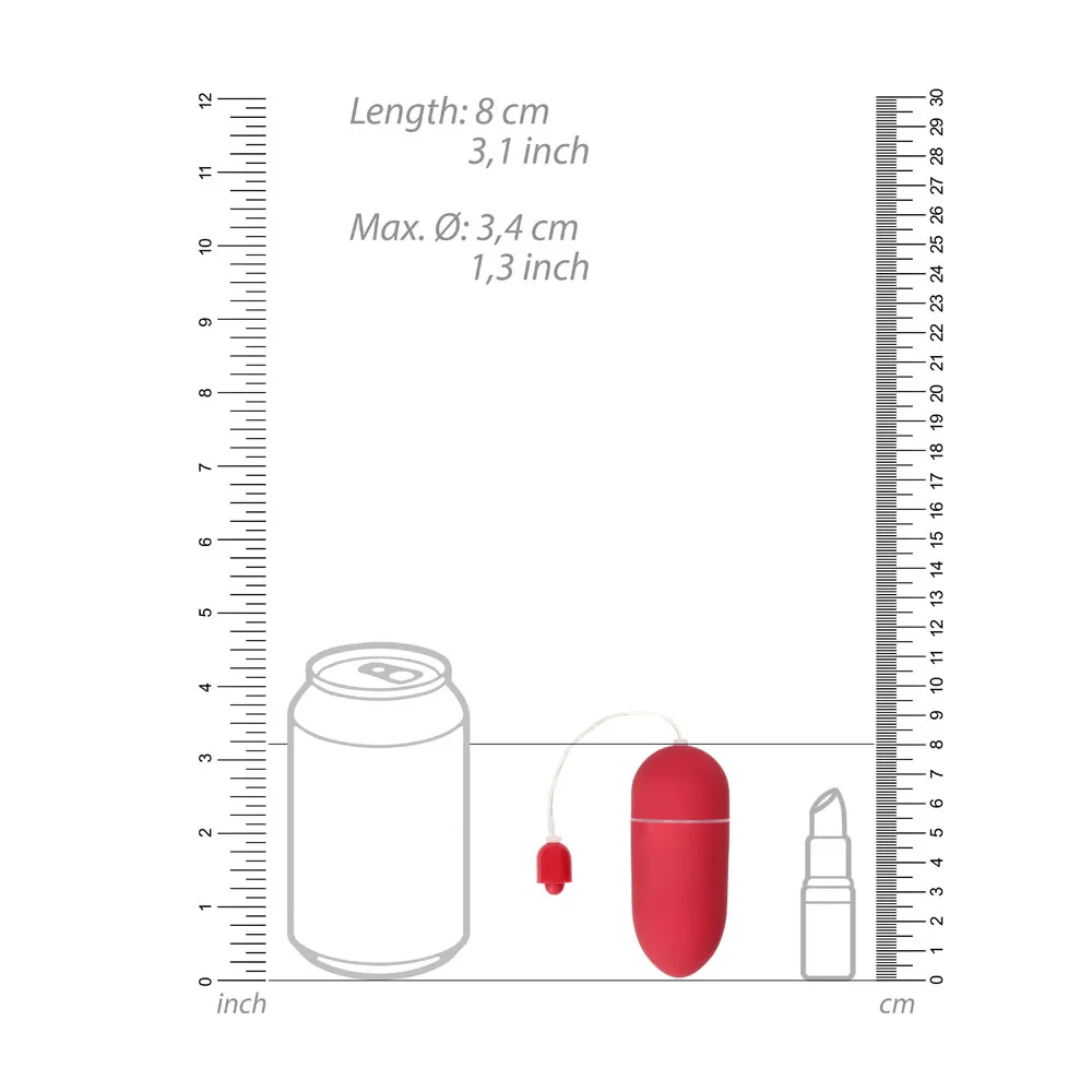 Vibrating Egg 10 Speed Red - Image 4