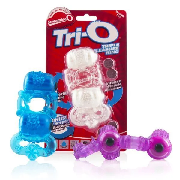 Screaming O TriO Vibrating Pleasure Cock Ring - Image 4